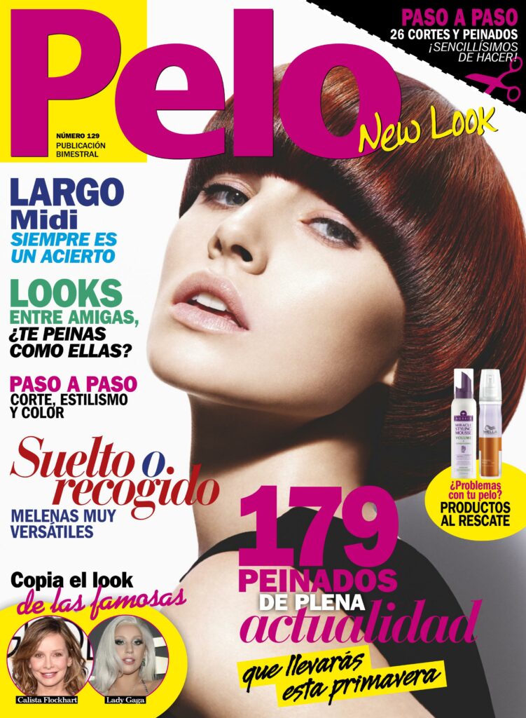 portada revista pelo numero 129 aquarela peluqueros